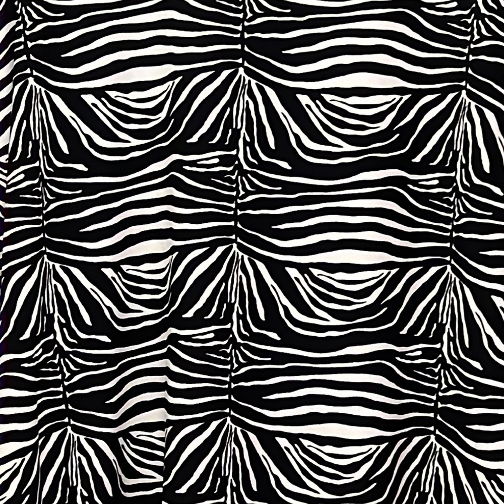 NWT Norma Kamala NK Zebra Print Collared Shirt Size S - Picture 6 of 10
